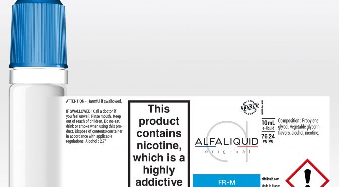 e-liquid in compliance with clp regulation